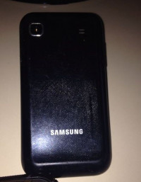 Black Samsung Galaxy S Plus