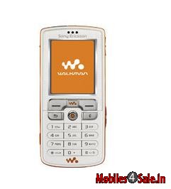 White And Orange Default Color Sony Ericsson W800