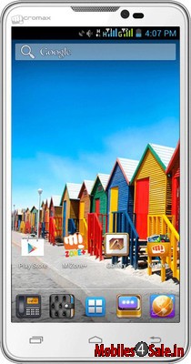 White Micromax Canvas Doodle A111