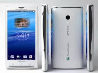 White Sony Ericsson Xperia X10