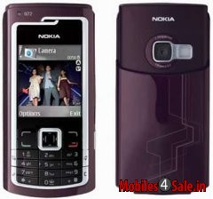 Plum/black Nokia N72