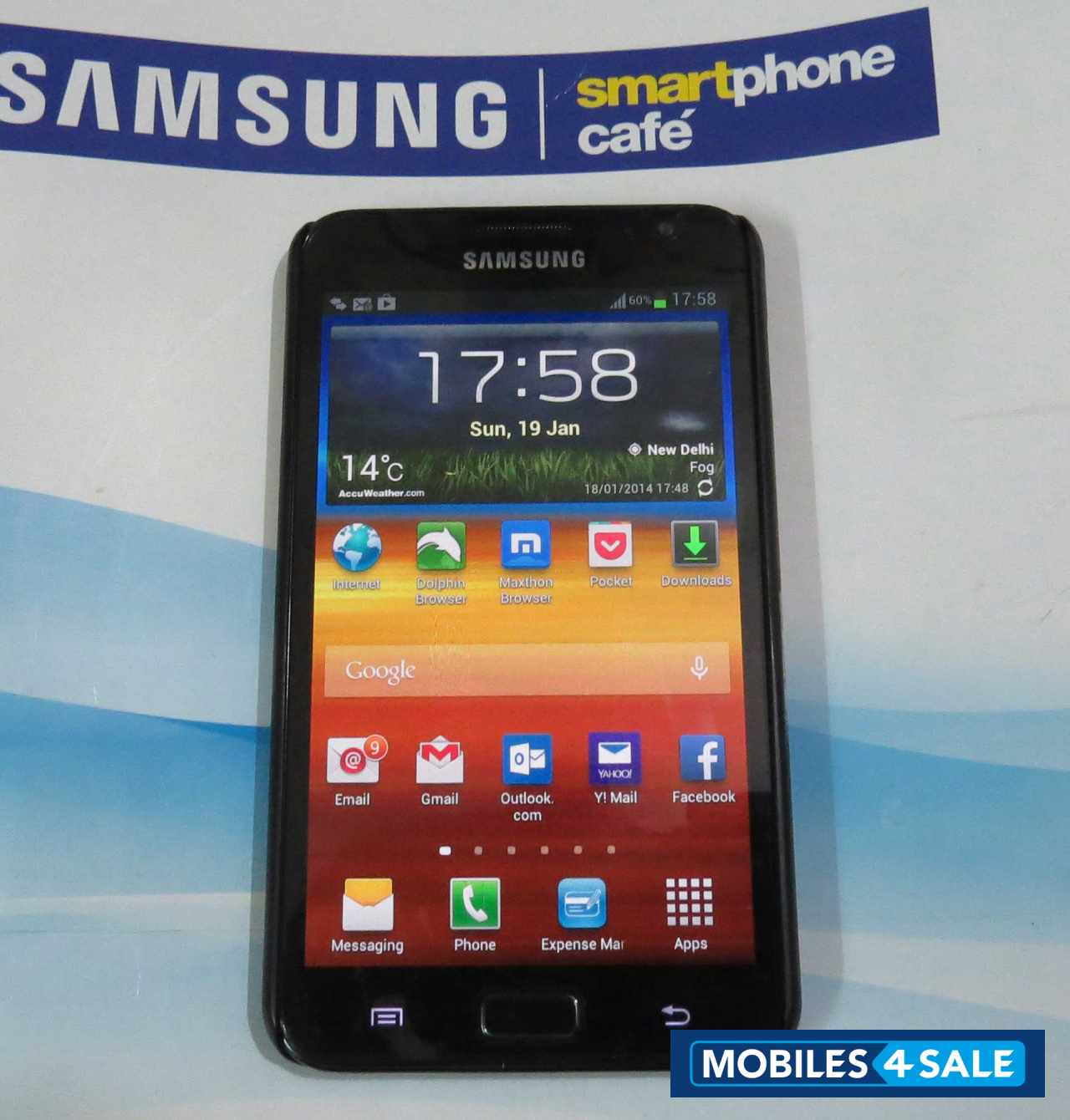 Black Samsung Galaxy Note