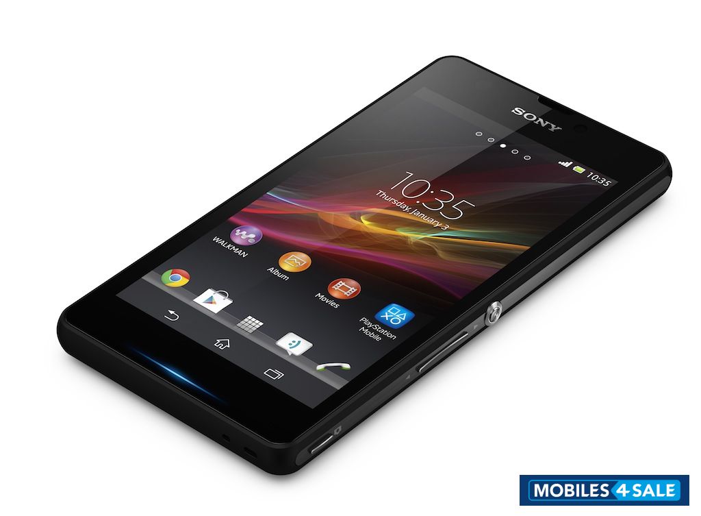 Black Sony Xperia ZR