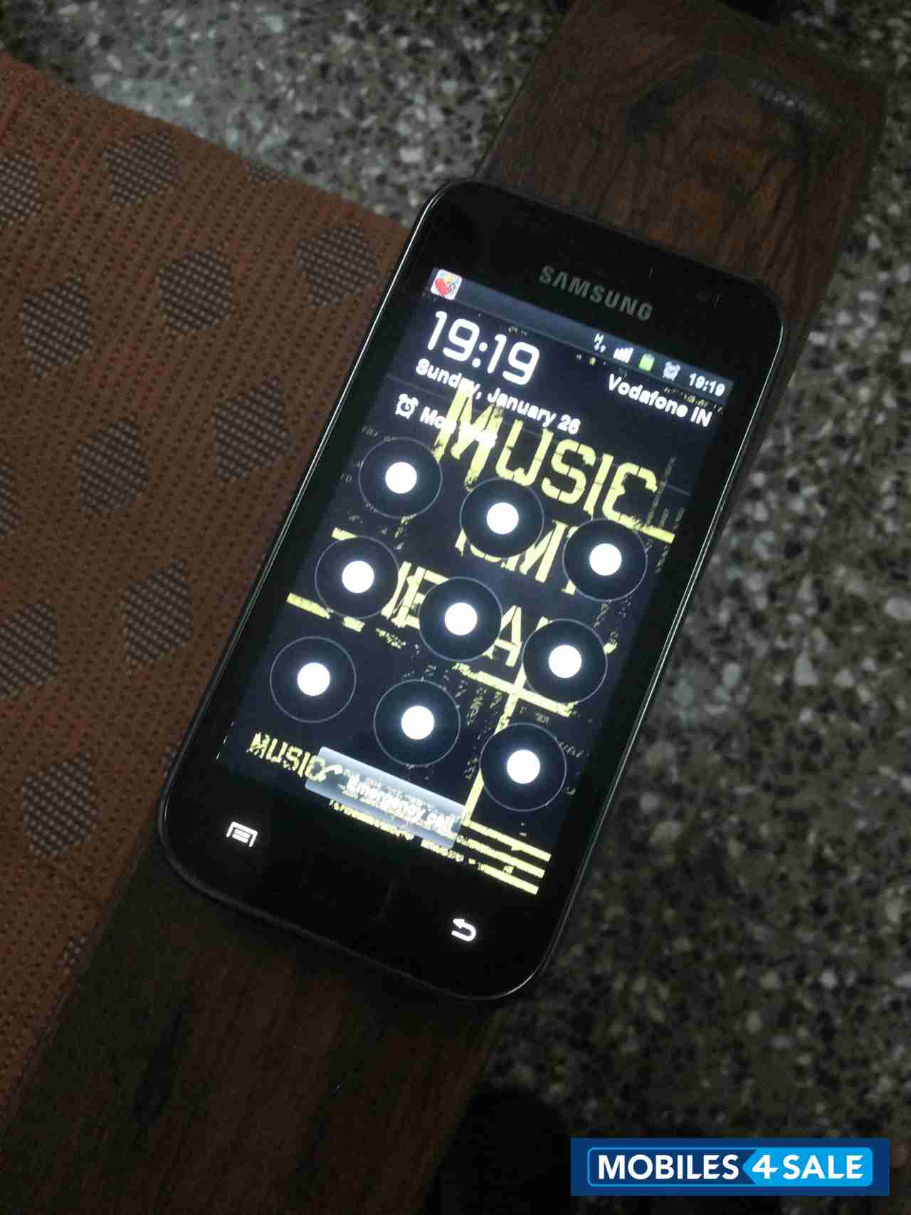 Black Samsung Galaxy SL