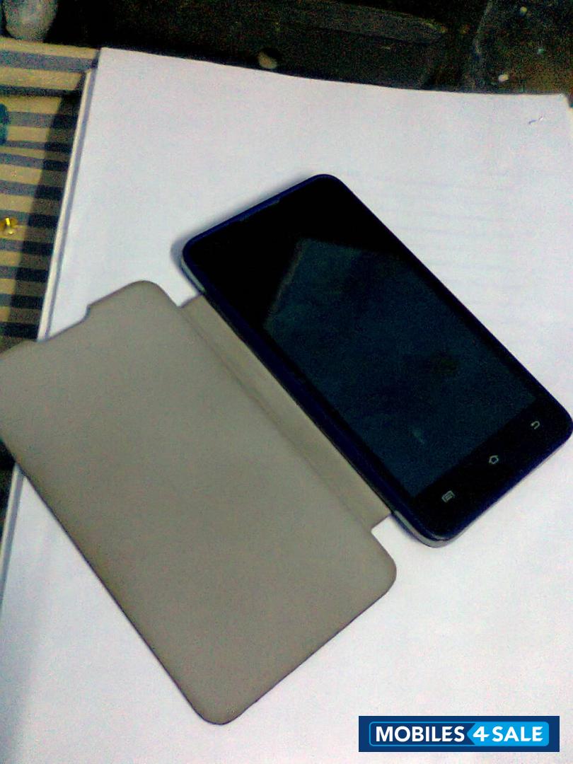 Blue Micromax Canvas Viva A72