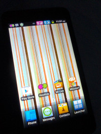 Blue Micromax Canvas Viva A72