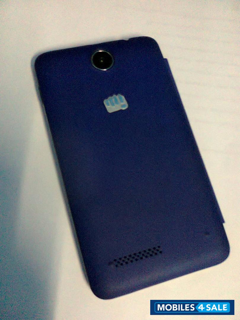 Blue Micromax Canvas Viva A72