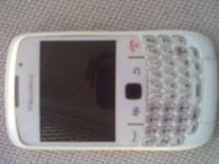 White BlackBerry Curve