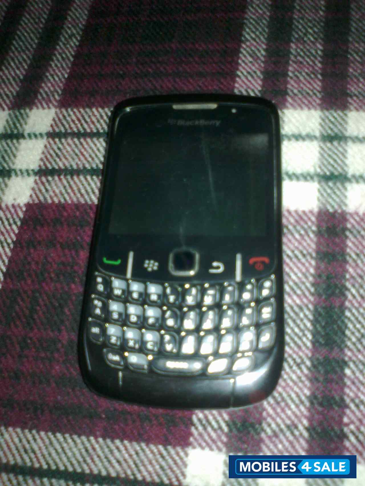 Black BlackBerry Curve 8520