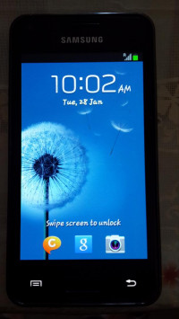 Black Samsung Galaxy S Advance I9070