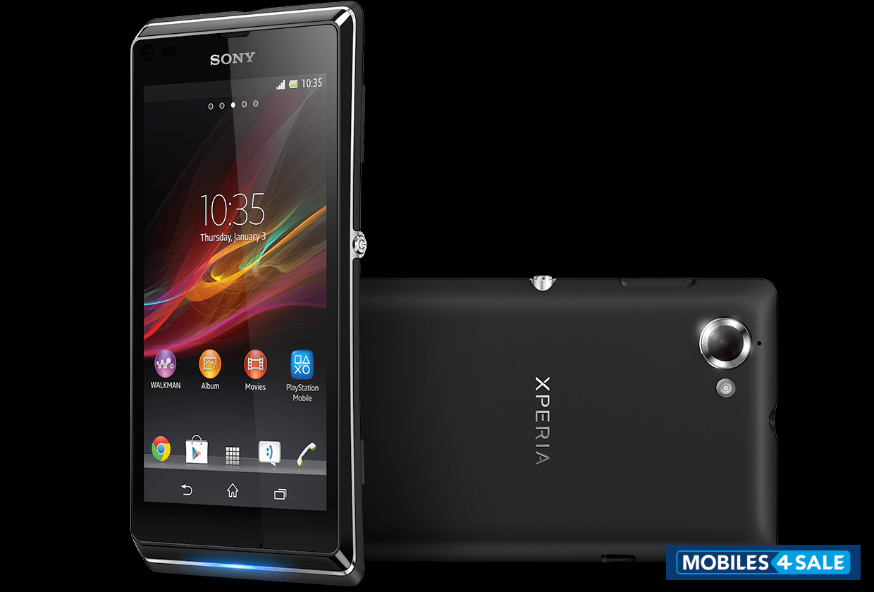 Black Sony Xperia L