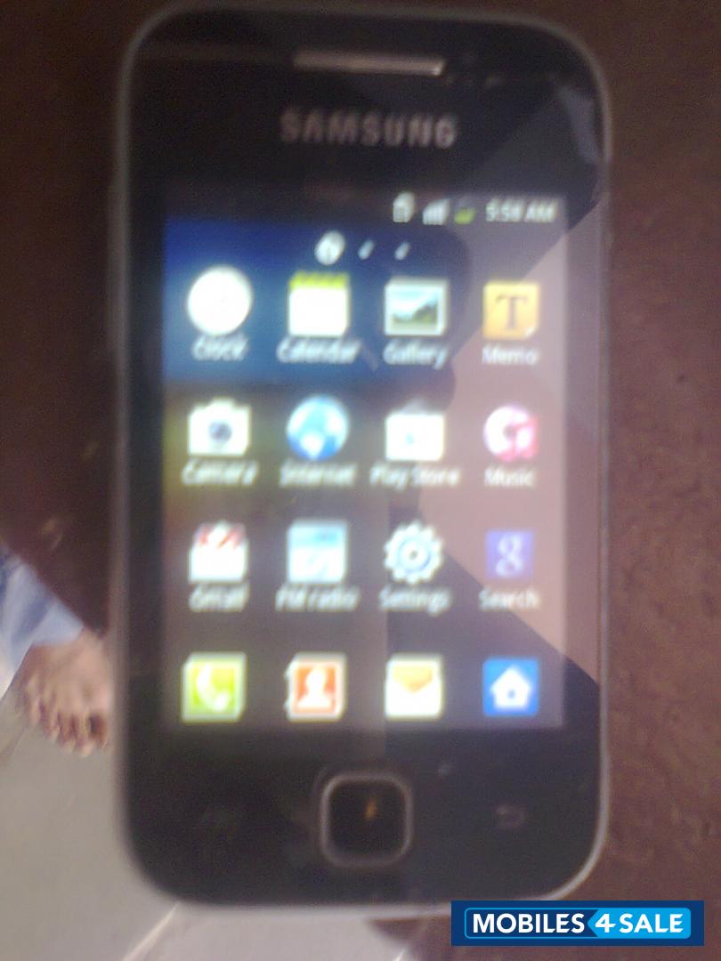 Silver Samsung Galaxy Y