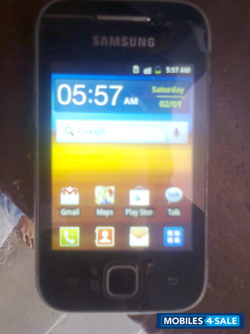 Silver Samsung Galaxy Y