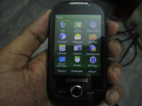 Black Samsung Corby Touch