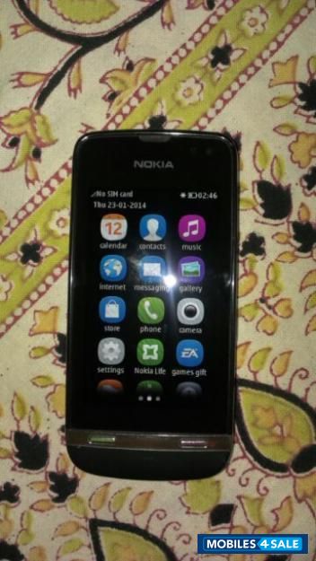 Metallic Gray Nokia Asha 311