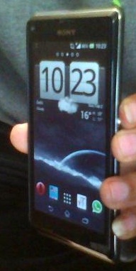 Black Sony Xperia L