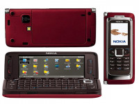 Red Nokia E90 Communicator