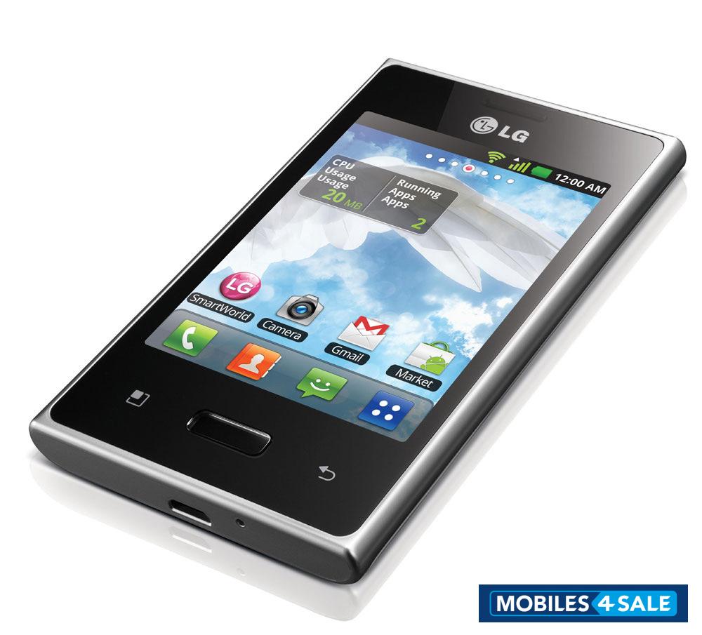 Black LG Optimus L3 Dual