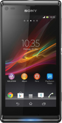 Black Sony Xperia L