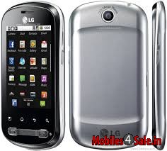 Black LG Optimus Me