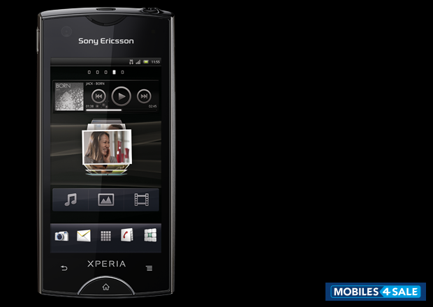 Black Sony Ericsson Xperia ray