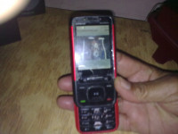 Red N Black Nokia XpressMusic 5610