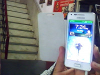 White Samsung Galaxy S Advance I9070