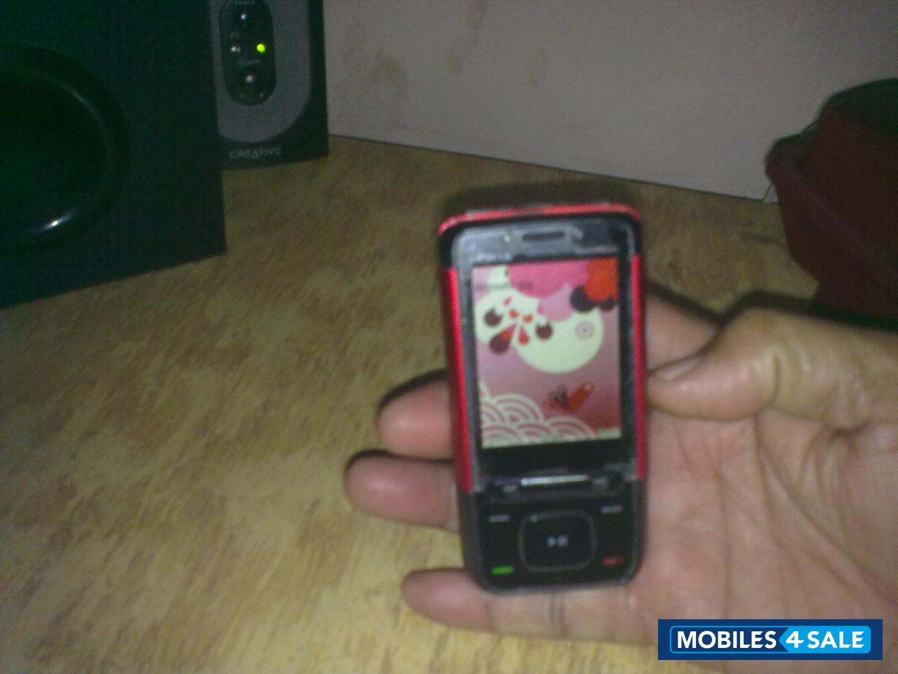 Red N Black Nokia XpressMusic 5610