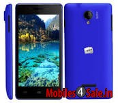 Blue Micromax Canvas Fun A74