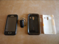 Black Samsung Galaxy Ace Plus