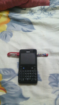 Black Nokia Asha 201