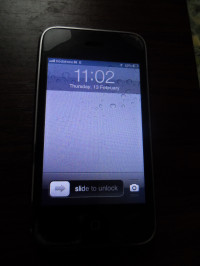 Black Apple iPhone 3GS