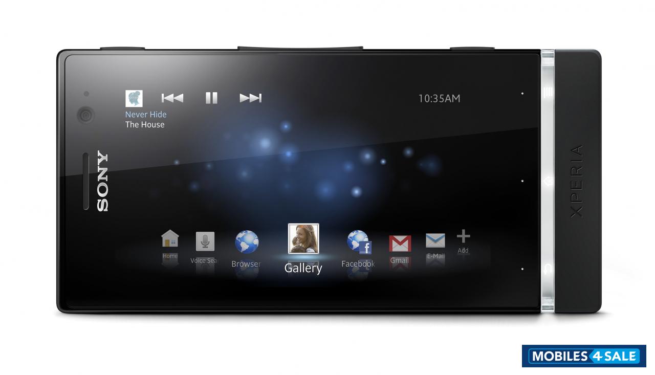 Black Sony Xperia U