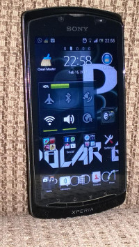 Black Sony Xperia neo L