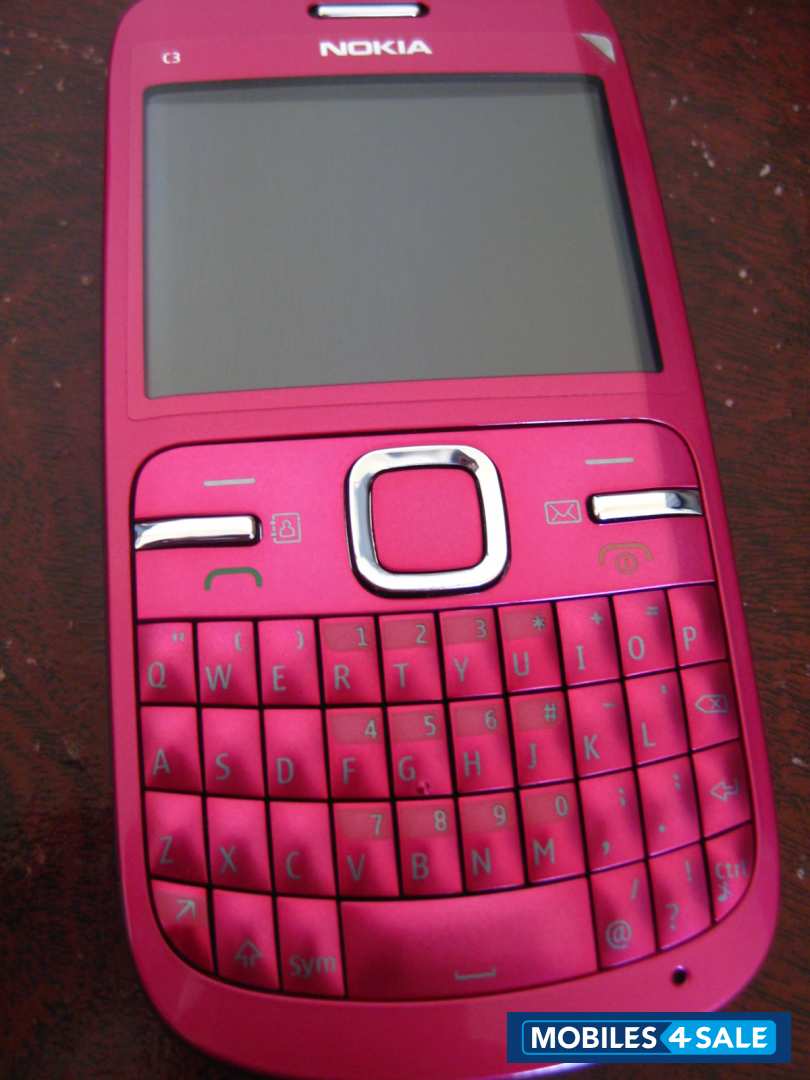 Pink Nokia C3