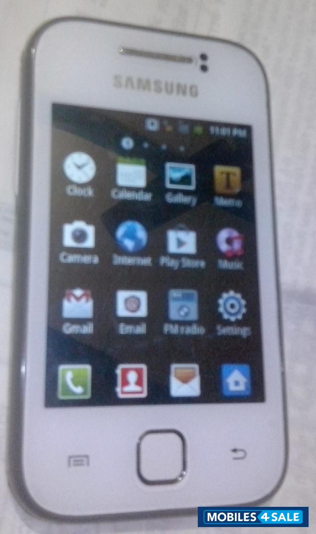 White Samsung Galaxy Y Color Plus S5360