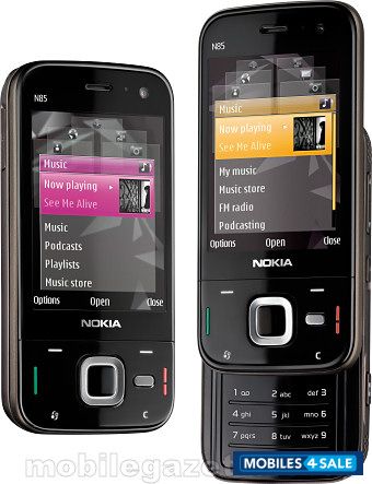 Coper Black Nokia N85