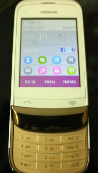 White Gold Nokia C2-02