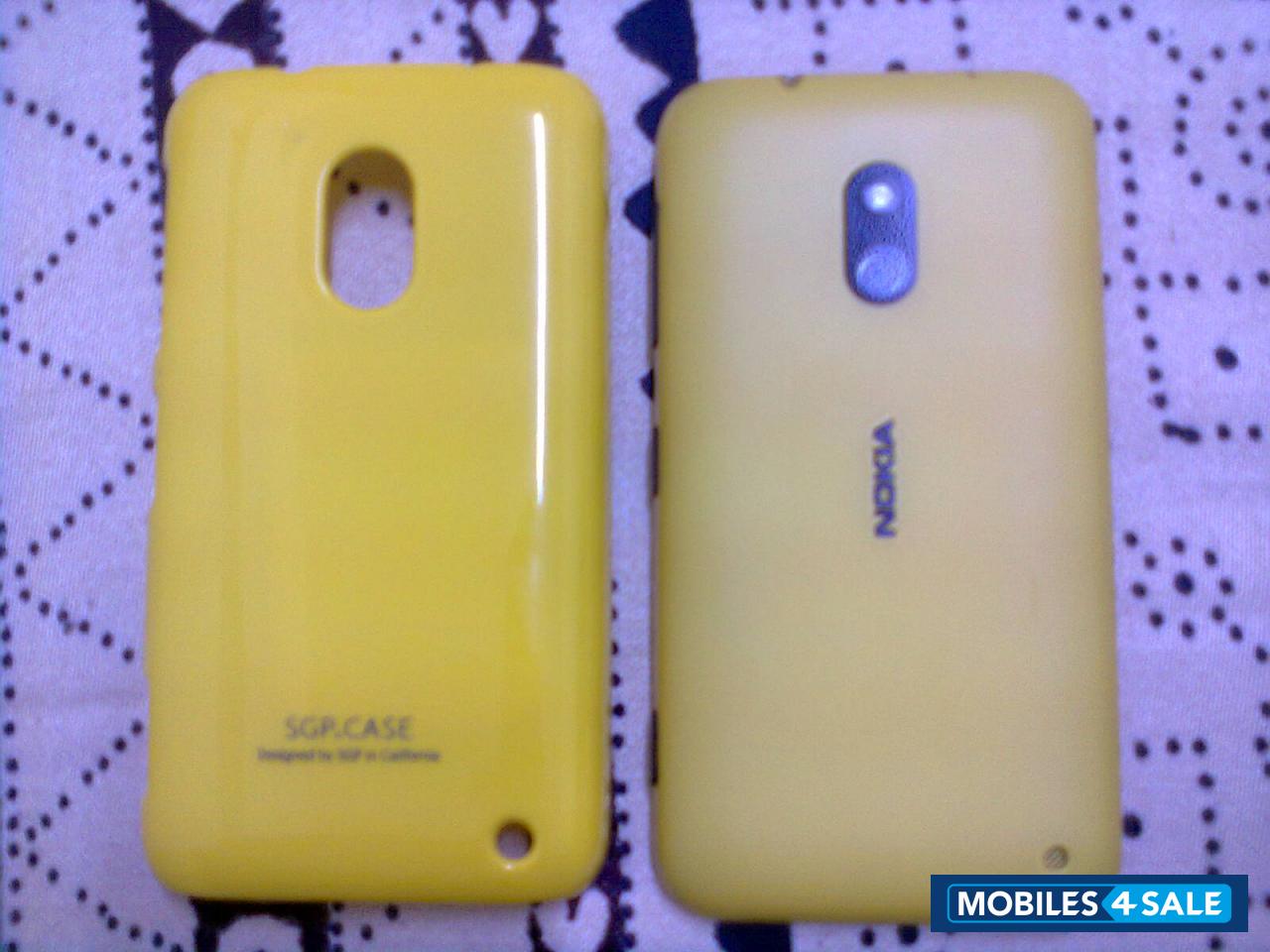 Yellow Nokia Lumia 620