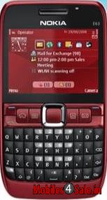 Red Nokia E63