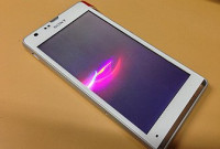 White Sony Xperia SP