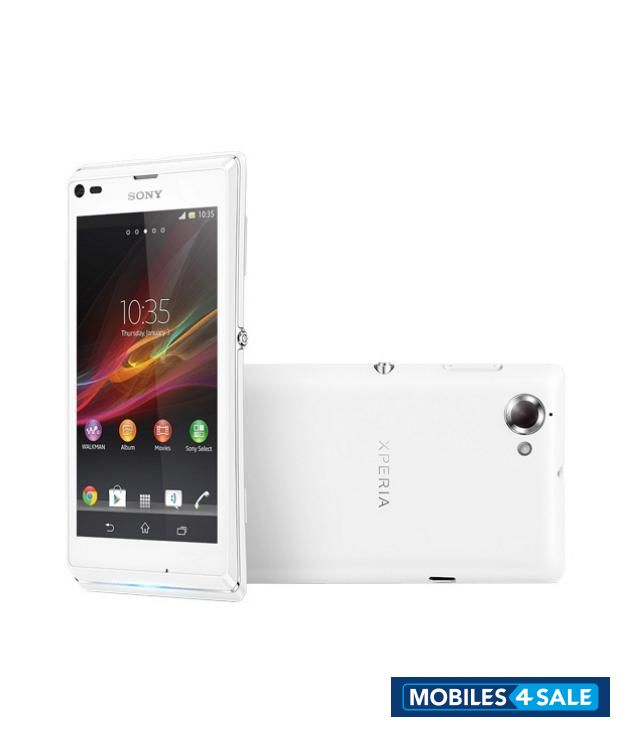 White Sony Xperia L