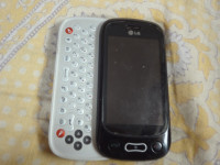 Black With White Keypad LG GT350