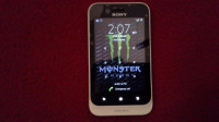 White Sony Xperia tipo