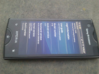 Black Sony Xperia ray