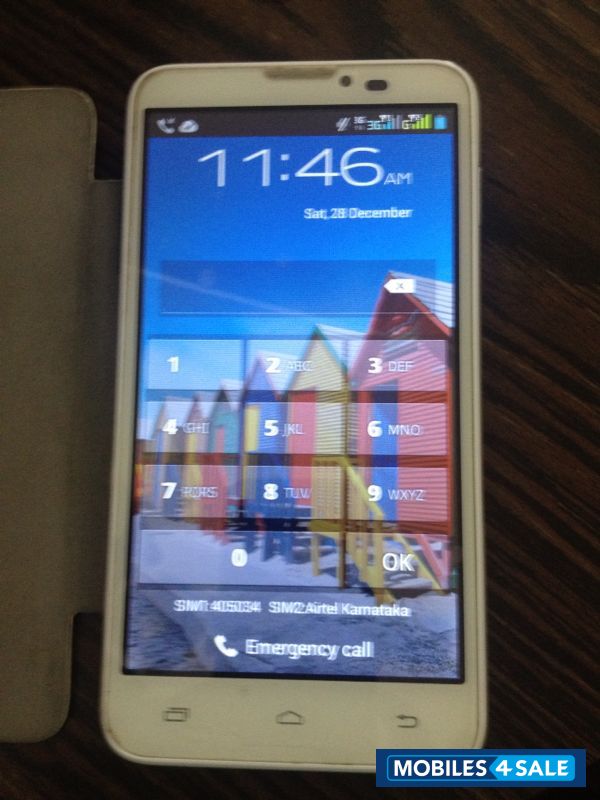 White Micromax Canvas Doodle A111