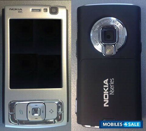 Silver Nokia N95