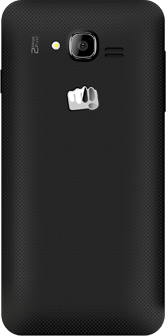 Black Micromax A67 Bolt