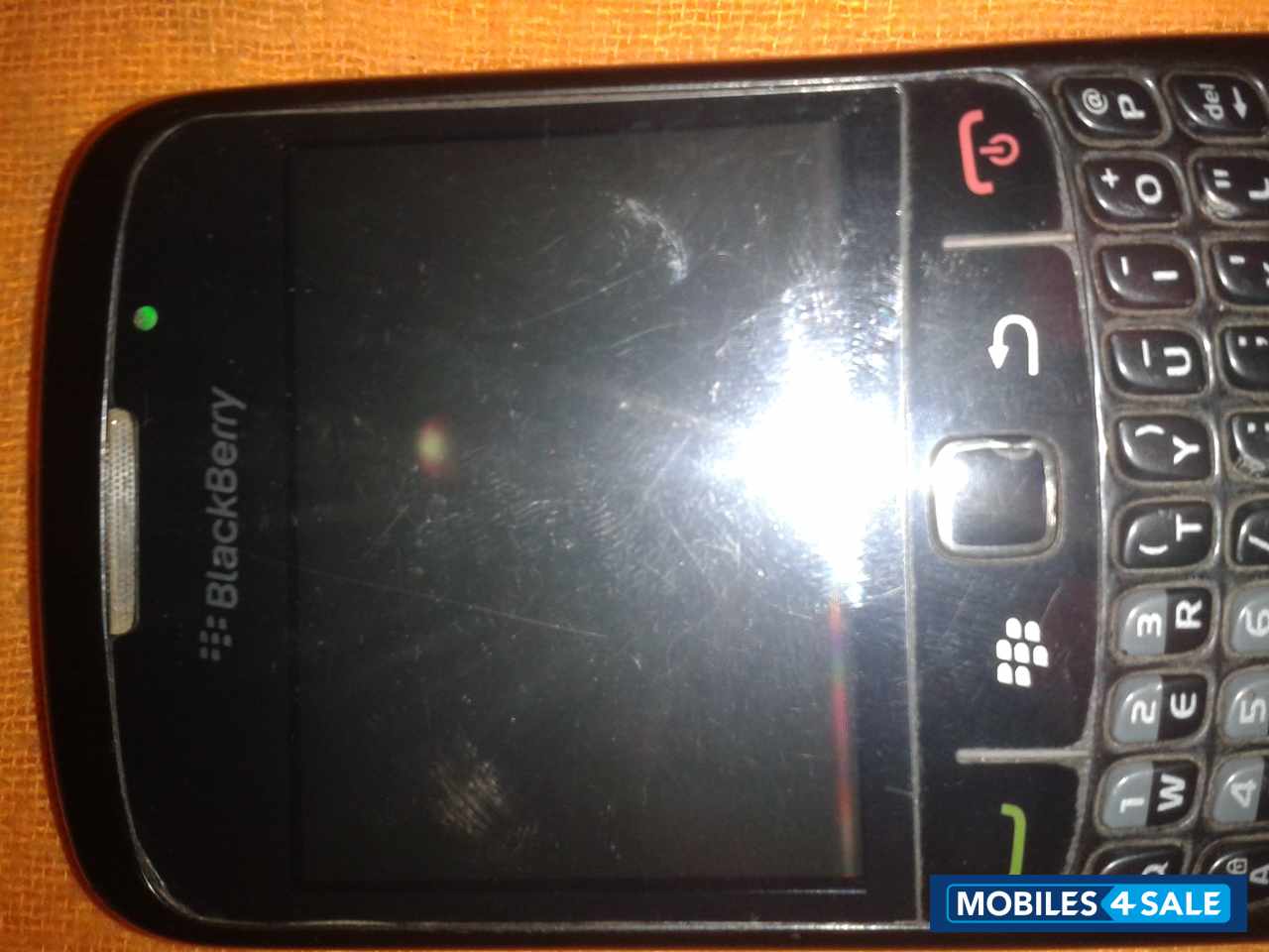 Black BlackBerry Curve 8520