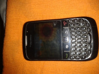 Black BlackBerry Curve 8520